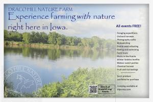 Experience a nature farm in Eastern Iowa