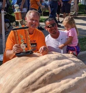 2021 Iowa State Fair Big Pumpkin Contest Winners