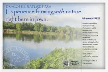 Experience a nature farm in Eastern Iowa