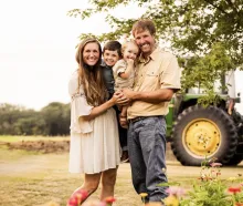 Bushels & Blooms Farm family 