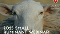 Small Ruminant Webinar Series